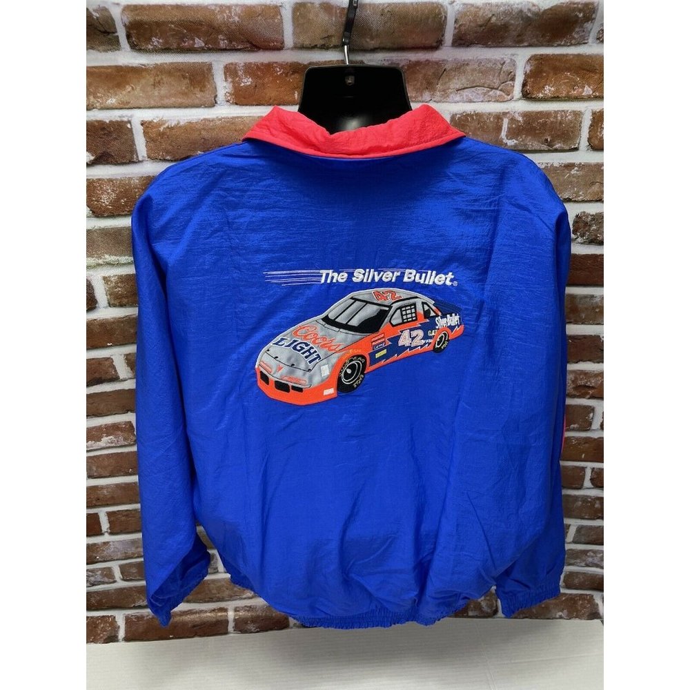 Vintage 90’s NASCAR Coors Light Racing Jacket Kyle Petty NWT Deadstock *Large*